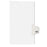 Avery Consumer Products Dividers, "157", Side Tab, 8-1/2"x11", 25/PK, White