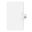 Avery Consumer Products Dividers, "159", Side Tab, 8-1/2"x11", 25/PK, White