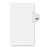 Avery Consumer Products Dividers, "169", Side Tab, 8-1/2"x11", 25/PK, White