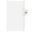 Avery Consumer Products Dividers, "178", Side Tab, 8-1/2"x11", 25/PK, White