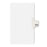 Avery Consumer Products Dividers, "212", Side Tab, 8-1/2"x11", 25/PK, White
