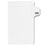 Avery Consumer Products Dividers, "226", Side Tab, 8-1/2"x11", 25/PK, White