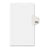 Avery Consumer Products Dividers, "245", Side Tab, 8-1/2"x11", 25/PK, White