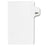 Avery Consumer Products Dividers, "251", Side Tab, 8-1/2"x11", 25/PK, White