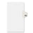 Avery Consumer Products Dividers, "295", Side Tab, 8-1/2"x11", 25/PK, White