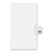 Avery Consumer Products Dividers, "297", Side Tab, 8-1/2"x11", 25/PK, White