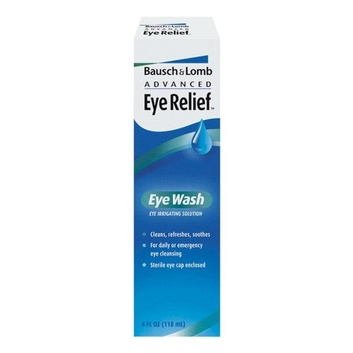 Bausch & Lomb Eye Wash, Removes Foreign Particles, 4 Fluid oz