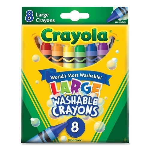 Crayola Crayons, Bright, Washable, Nonto