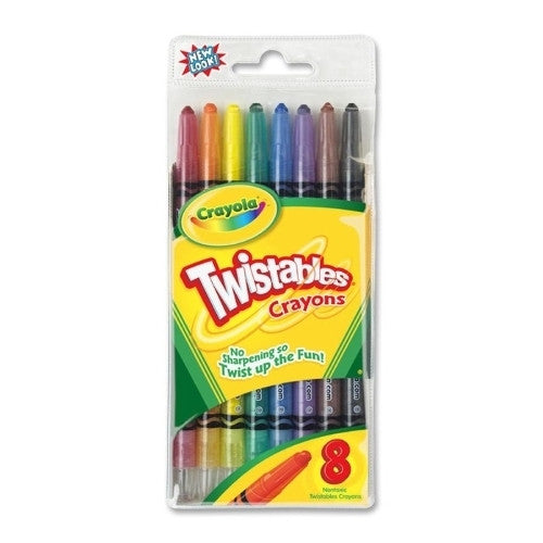 Crayola Twistable Crayons, Non-Toxic, 8/