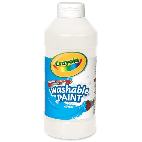 Crayola Crayola Washable Paint, 16 Oz, White