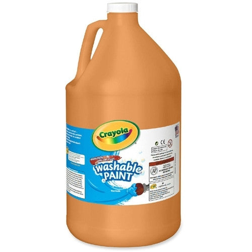 Crayola Washable Paint, 1 Gallon, Orange