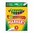 Crayola Bold Markers, Conical Tip, Nontoxic, 8/ST, Ast