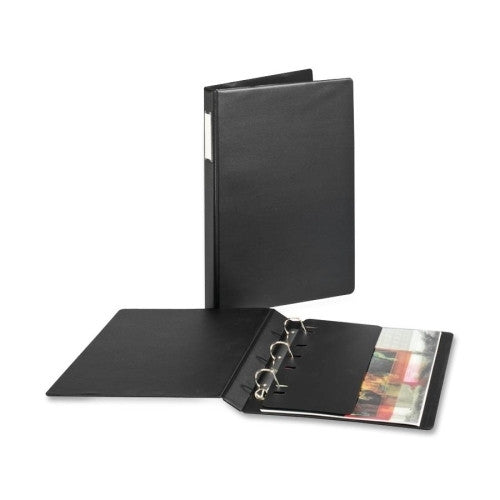 Cardinal Brands, Inc D-Slant Legal Binder, 3 Ring, 1" Capacity, 14"x8-1/2", Black