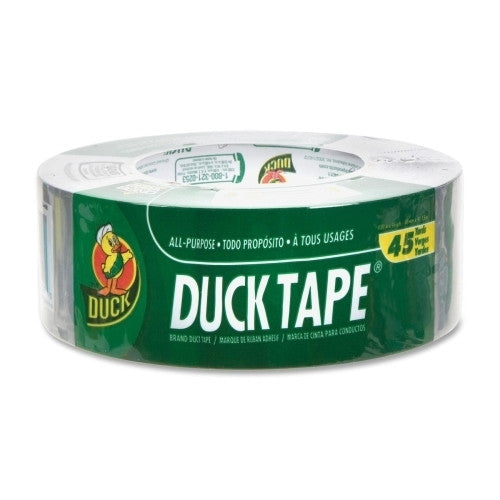 ShurTech Brands LLC Duct Tape, Cloth, Waterproof, 1-7/8"x45 Yards, Silver