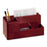 Rolodex Corporation Desk Organizer, Mahogany