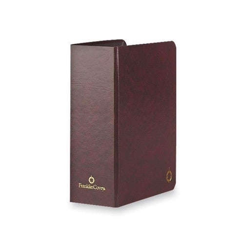 Storage Binder, Classic, 5-1/2"x8-1/2", Burgundy