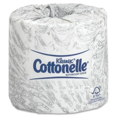 Kimberly-Clark Bathroom Tissue,2-Ply,4"x4-1/2",505 Sheets/Roll,60/CT,White