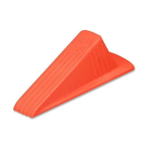 Master Caster Company Giant Foot Doorstop, 3-1/2"x6-3/4"x2", Safety Orange