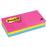 3M Commercial Office Supply Div. Post-it Notes,Lined,3"x3",6/PK,100 Sh/Pad,Neon Fusion