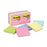 3M Commercial Office Supply Div. Post-it Notes, Original, 3"x3", 12/PK, Assorted Pastel