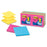 3M Commercial Office Supply Div. Post-it Note Refills, Pop Up, 3"x3", 12/PK, Neon Fusion