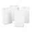 Pacon Corporation Rainbow Bags, 6"x11", 100/PK, White