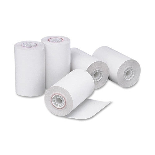 PM Company Thermal Register Cash Roll, 3-1/8"x90', 72/CT, White