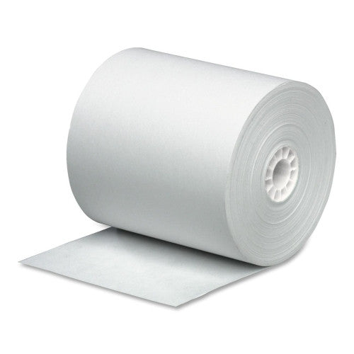 PM Company Single Ply Add Roll, 3"x 165', 50/PK, White