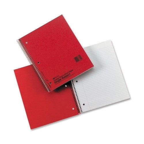 Rediform Office Products Notebook, 1 Sub, 80 Shts, College/Margin, 11"x8-7/8", Asst.