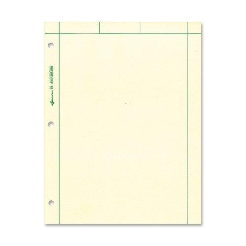 Rediform Office Products Computation Pads, 5"x5" Quad, 8-1/2"x11", 200 Sheets,Green