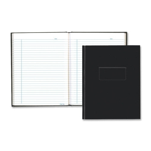 Rediform Office Products Business Notebook,96 Sheets,Col/Margin,9-1/4"x7-1/4",BK