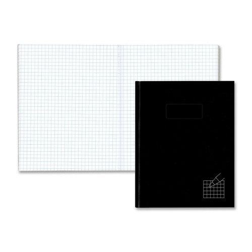 Rediform Office Products Composition Books, 4x4 Quad, 96 Sheets, 9-1/4"x7-1/4", Black