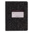 Roaring Spring Paper Products Composition Book,Wide Rule,7-1/2"x9-3/4",60SH,Black Marble