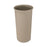 Rubbermaid Commercial Products Untouchable Round Container,22 Gallon,15-3/4"x30-1/8",Beige