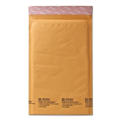 Sealed Air Corporation Cushioned Mailer,Size 0,6"x10",25/CT,Kraft