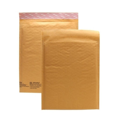 Sealed Air Corporation Cushioned Mailer,Size 2,8-1/2"x12",25/CT,Kraft