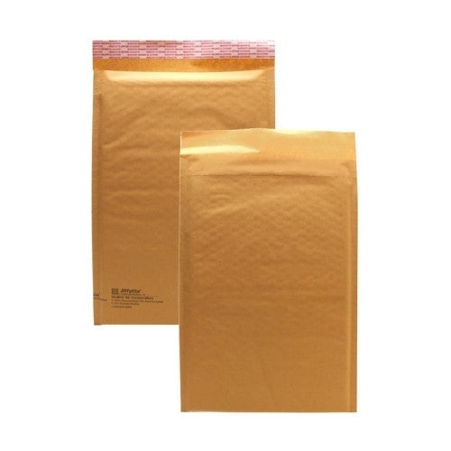 Sealed Air Corporation Cushioned Mailer,Size 3,8-1/2"x14-1/2",25/CT,Kraft