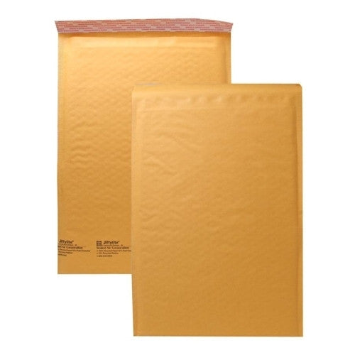 Sealed Air Corporation Cushioned Mailer,Size 5,10-1/2"x16",25/CT,Kraft