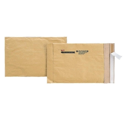 Sealed Air Corporation Padded Mailers, Peel and Seal, 8-1/2"x12", 25/CT, Kraft