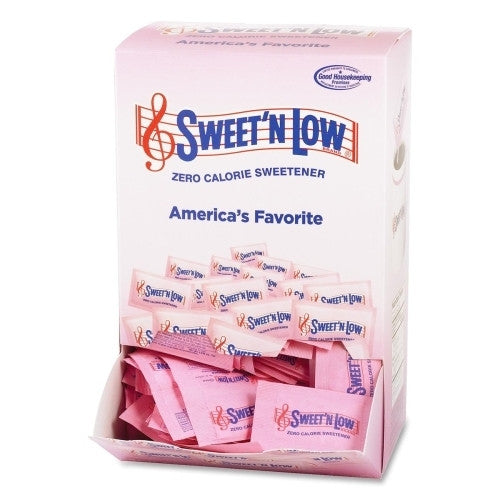 Sugar Foods Corp Sweet N Low Sugar Substitute,1g Packet, 400/BX