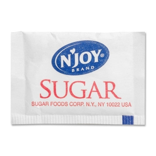 Sugar Foods Corp Pure Cane Sugar Packets, 1/10 oz Packets