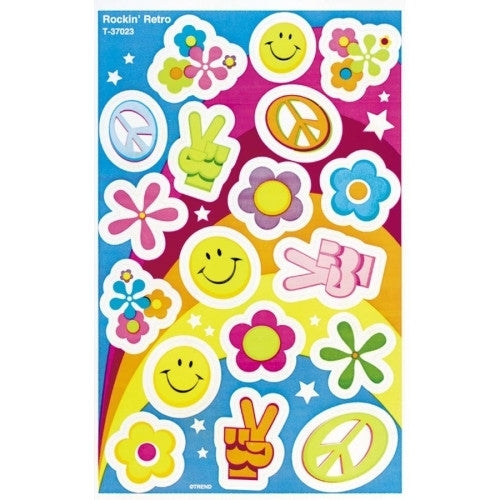 Trend Enterprises Foil Bright Stickers, Acid-free, Nontoxic, 34-46/PK