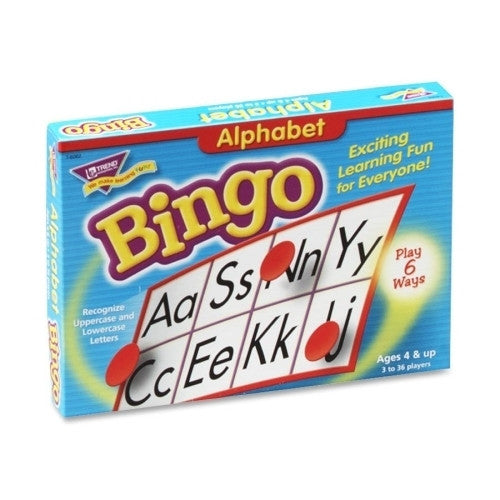 Trend Enterprises Alphabet Bingo, For Ages 4 And Up