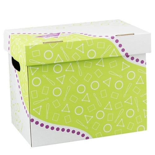 Trend Enterprises Folder/File Storage Box, Letter Sizes, 12-1/4"x8"x10-1/4"