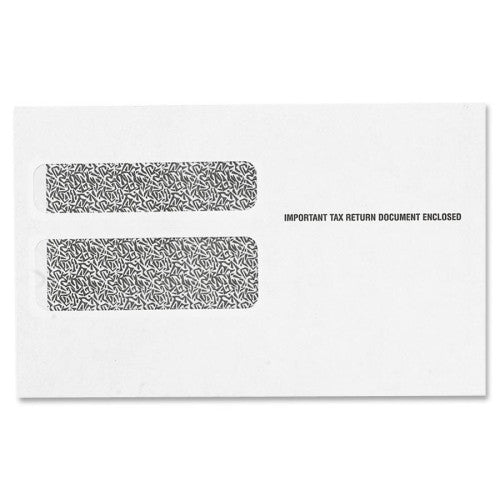 Tops Business Forms W-2 Envelope, Laser, 9" x 5-5/8", 50/PK, White