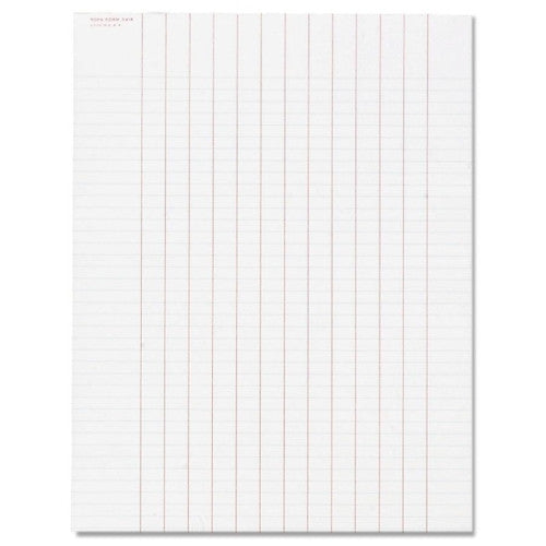 Tops Business Forms Summary Column Pad,9 Column,31 Rows,3HP,11"x8-1/2",White