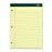 Tops Business Forms Notepad,3HP,Legal Rule,100 Shts,8-1/2"x11-3/4",6/PK,Canary