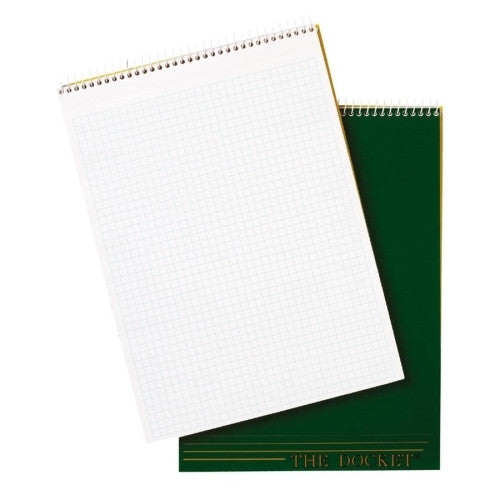 Tops Business Forms Quadrille Pad, 8-1/2"x11-3/4", 70 Shts,4 Squares Per Inch,WE