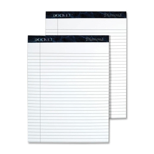 Tops Business Forms Notepad, Lgl Rule, 24lb., 50 Shts, 8-1/2"x11-3/4", 2/BX, WE