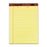 Tops Business Forms Pad,Perf Top,2HP,Wide Rule,50 Sht,8-1/2x11-3/4,Canary